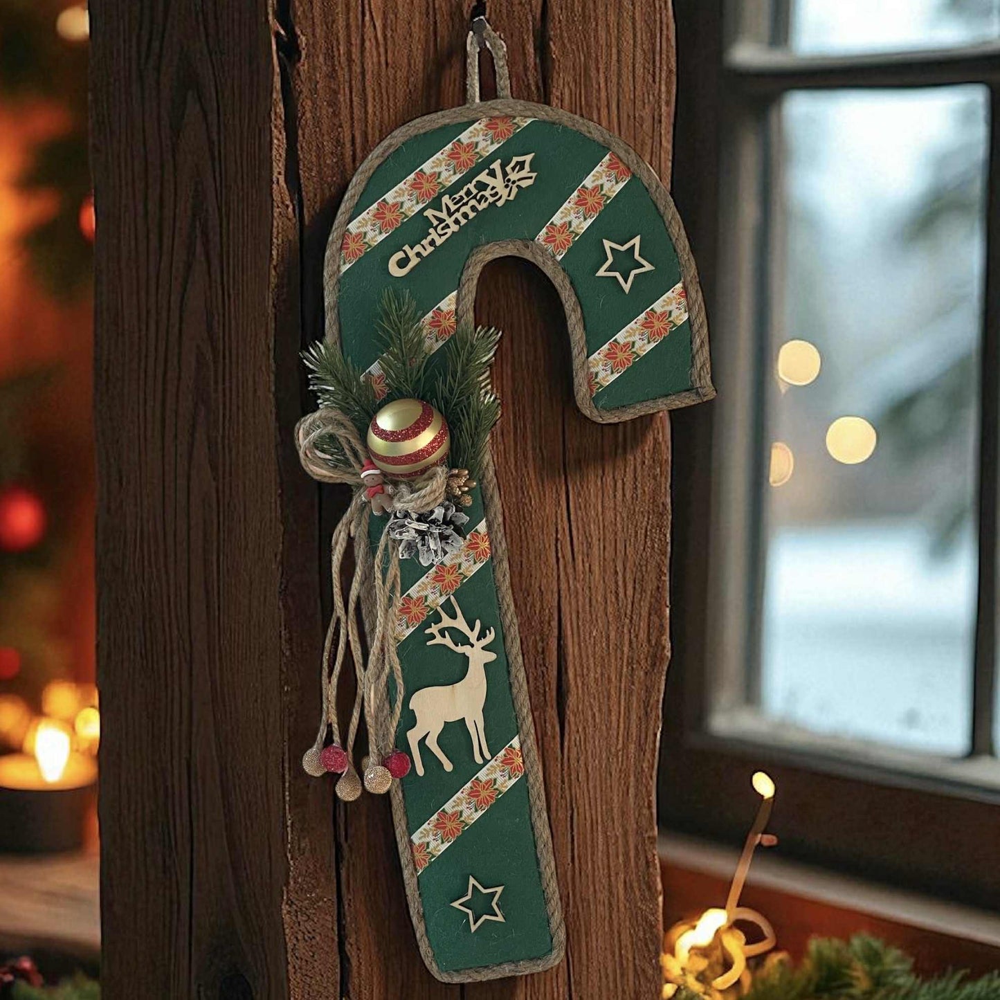 Decorațiune de Crăciun verde