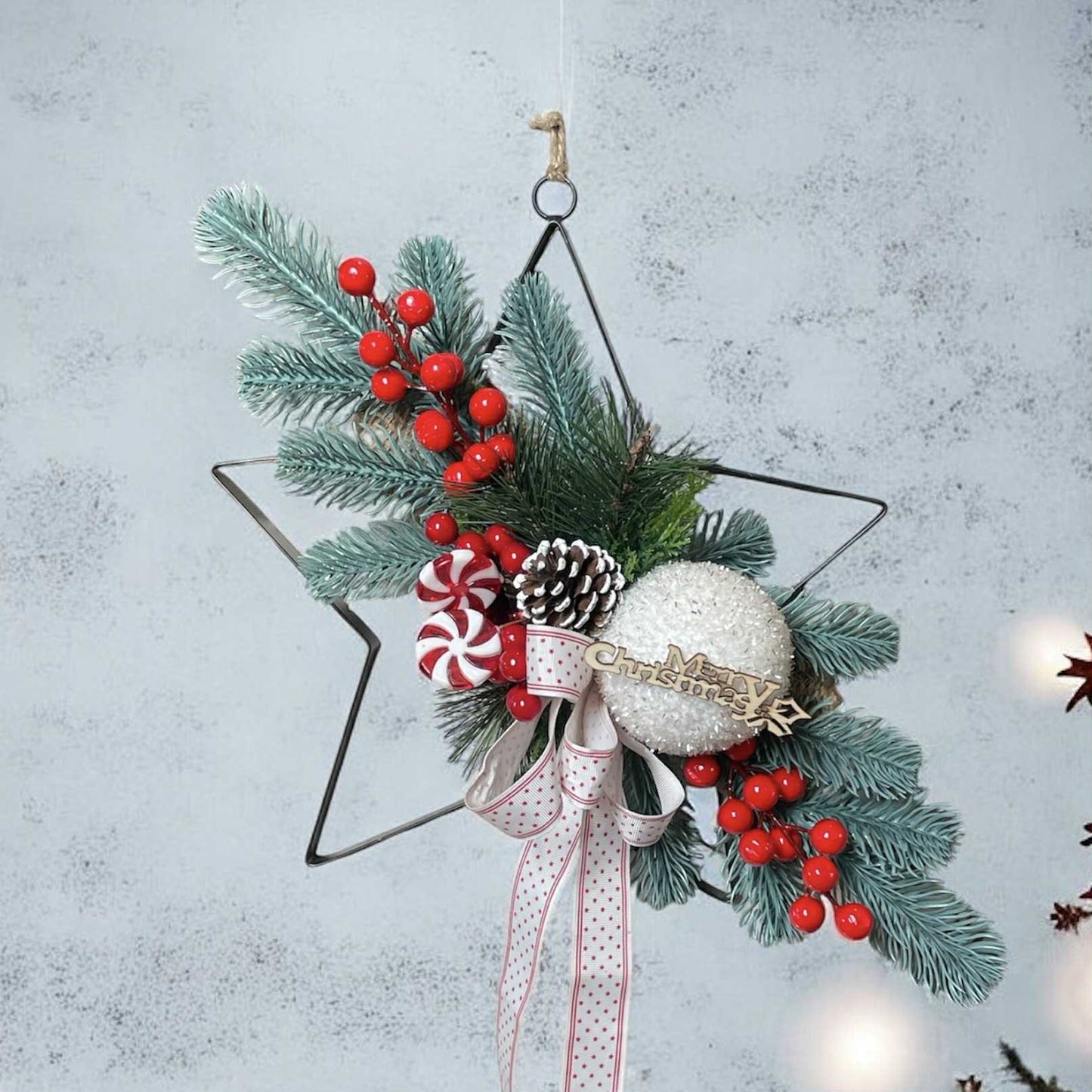 Decorațiune de Crăciun în formă de stea